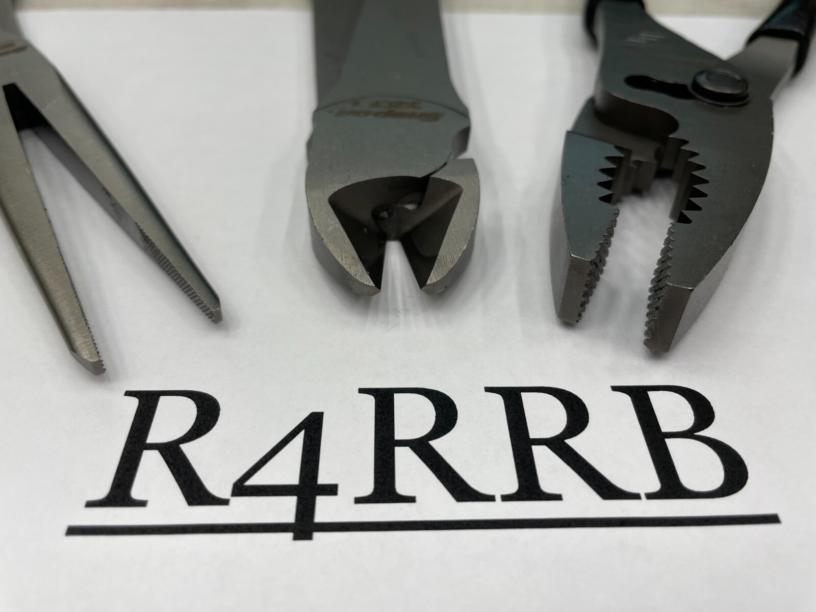 Snap-on Tools NEW 3 Piece BLACK Soft Grip Heavy Duty Pliers Lot Set PL330ACFBK