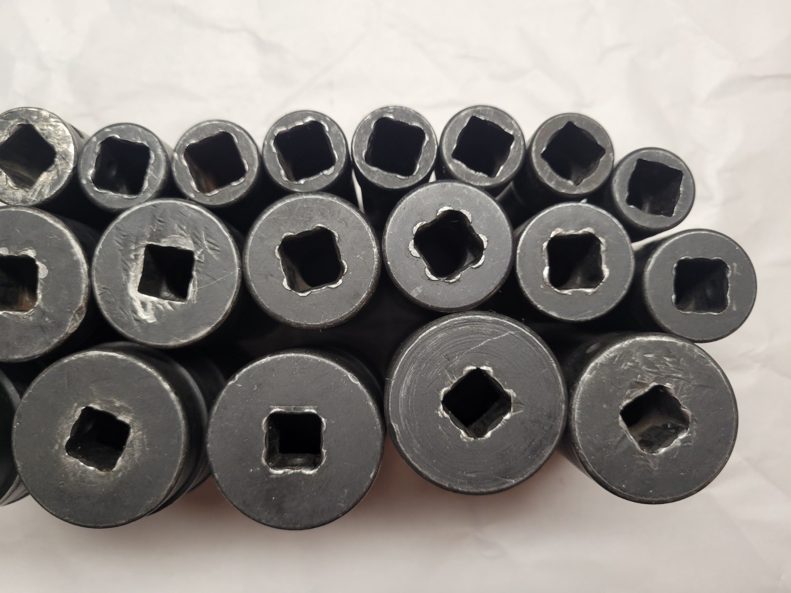 Snap On 20pc 1/2 Drive Impact 6pt Deep Socket Set SIMM METRIC SERIES