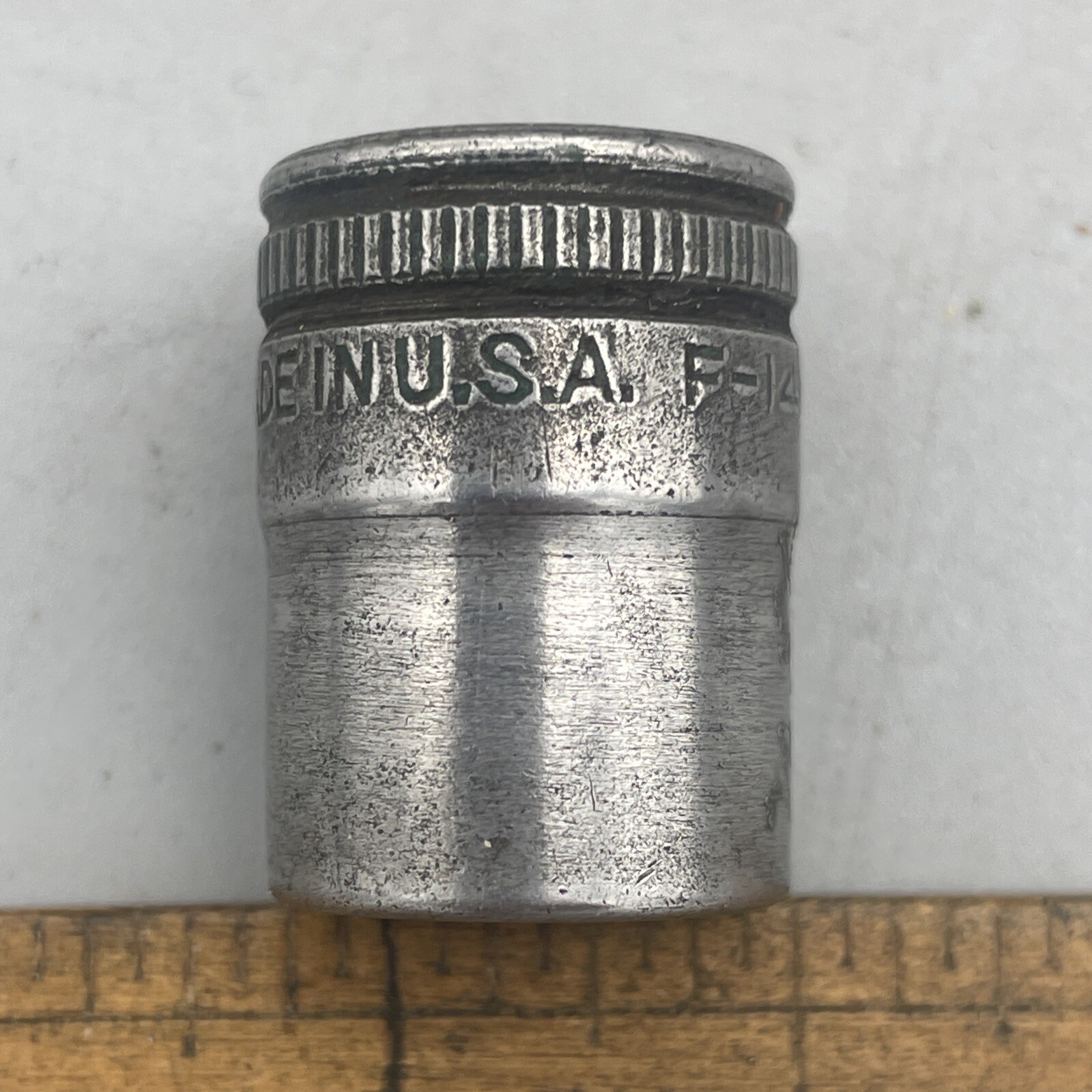 Snap On F-140 7/16” Socket Date Code 1940