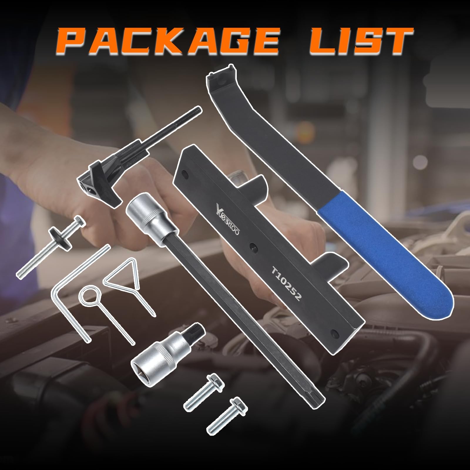 Yuesstloo Camshaft Alignment Locking Timing Tool Kit, Compatible with Audi…
