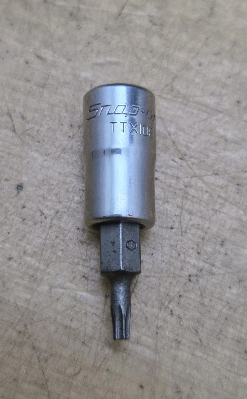 New Snap On TTX10E – 1/4″ Drive T10 TORX Standard Bit Socket Driver