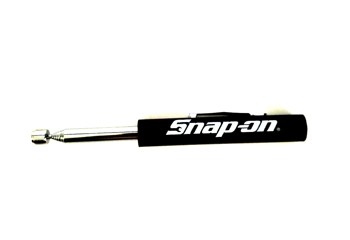 *NEW* Snap-on POCKET MAGNETIC PICK-UP TOOL *BLACK* Hard Handle EXTENDS TO 24″