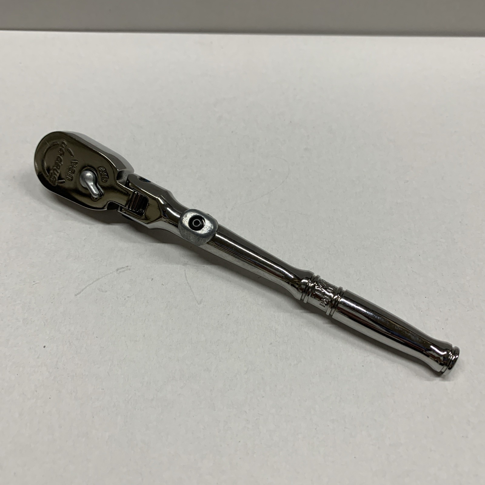 Snap On Tools USA TX72 1/4″Dr Standard Handle LOCKING Flex Head Ratchet NEW