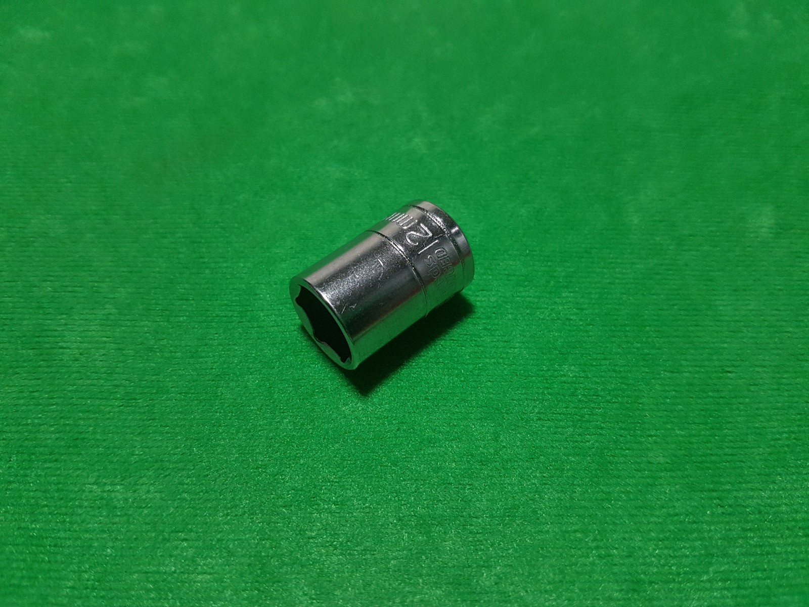 Halfords advanced 1/4″ drive 12mm shallow chrome 6 point socket FAST FREE POST