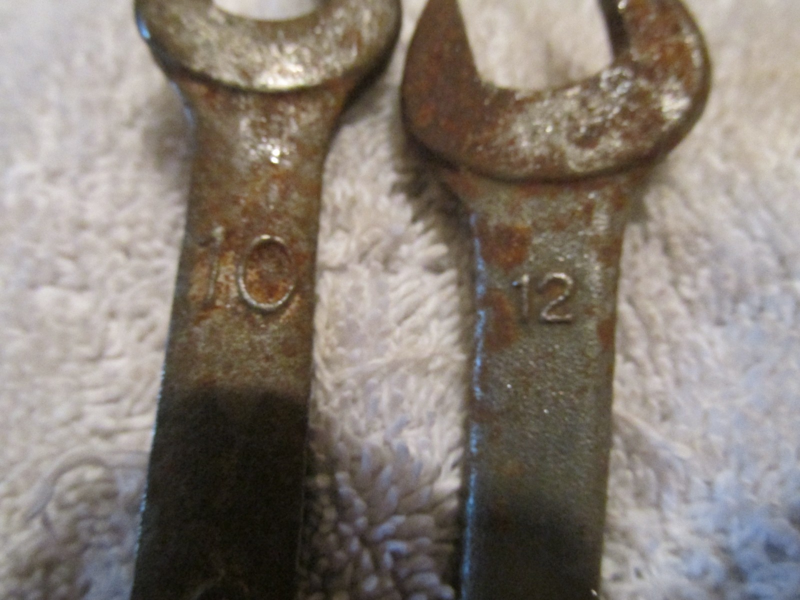 HM (Honda Motors) 8mm 10mm 12mm Open End Wrench from Honda Motorcycle Tool Kit