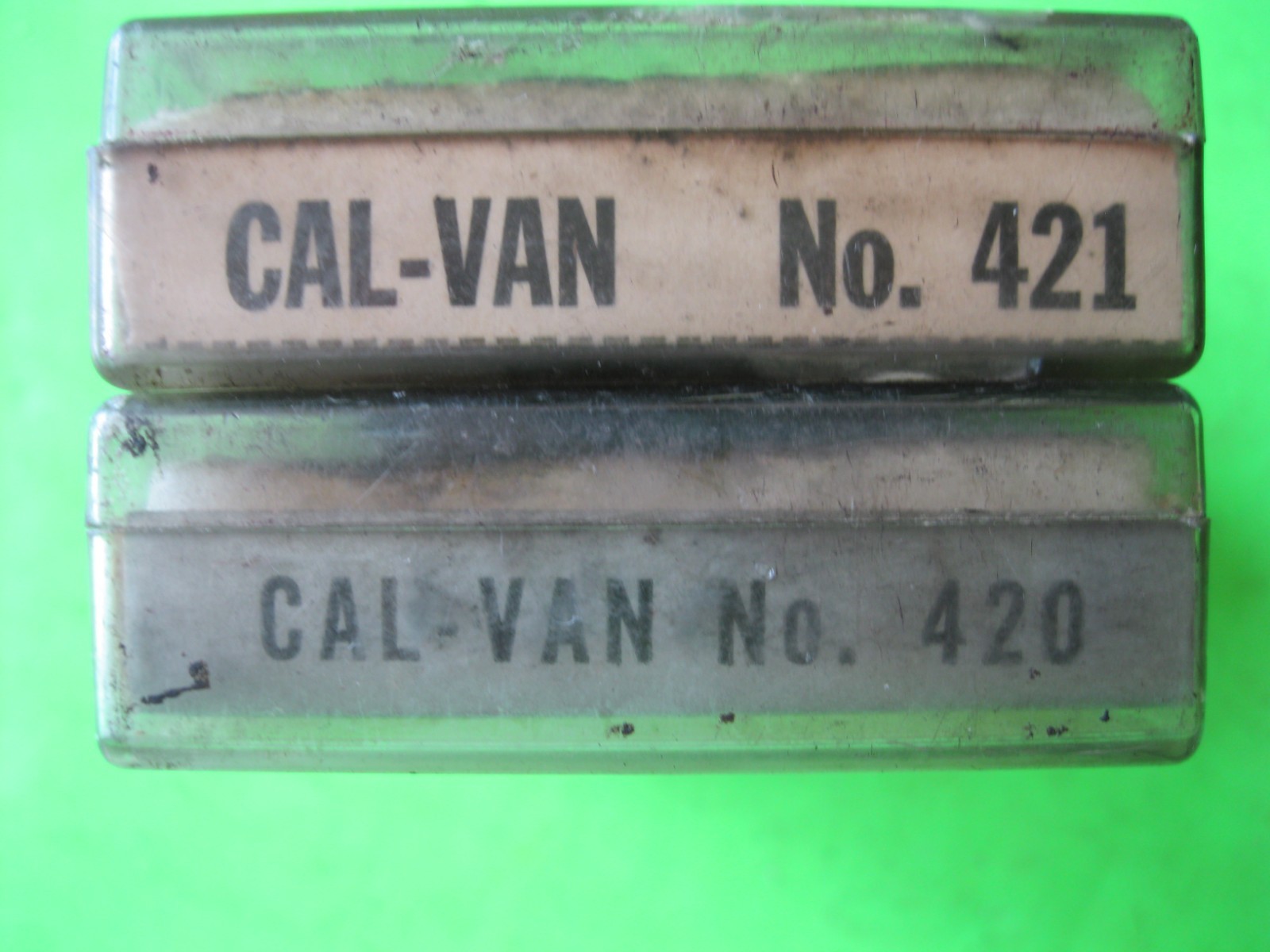 2 Boxes Cal-Van Hex Re-threader Dies NC & NF