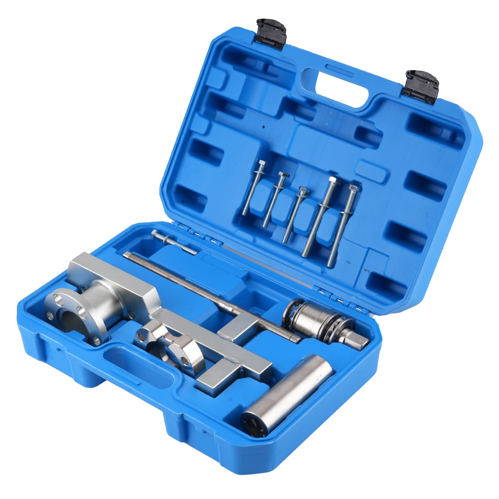 Crankshaft Pulley Removal Install Tool Kit for Land Rover Jaguar 3.0 V6, 5.0 V8