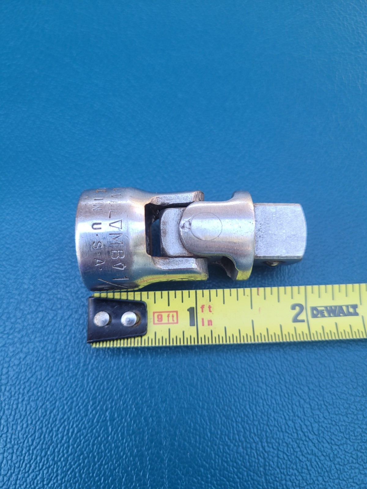 PLOMB Tools 5470 1/2″ Drive Universal Swivel Socket Joint Adapter. USA.