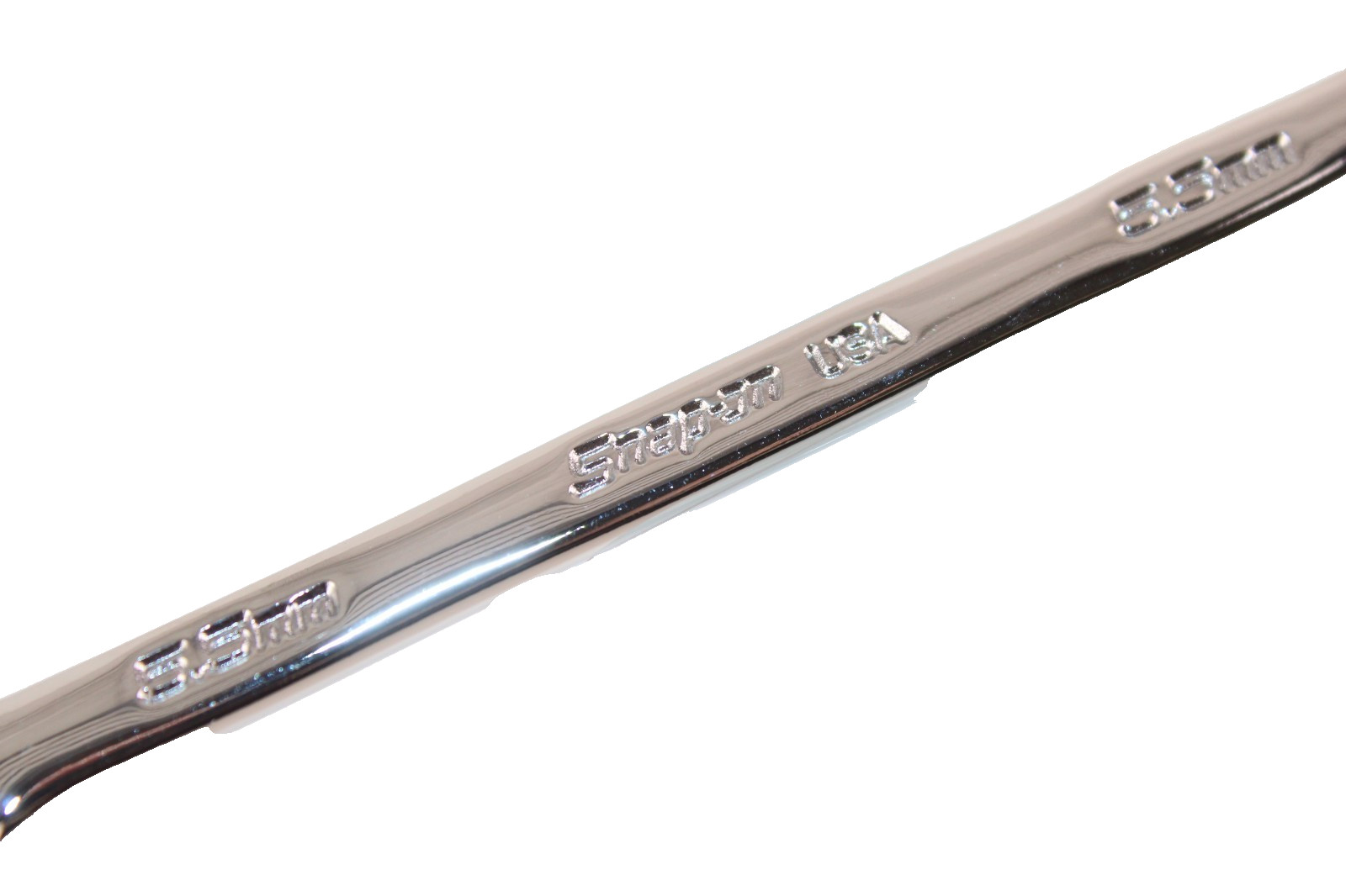 Snap-on 5.5MM metric flank drive plus ratcheting reversible combo wrench Dual 80