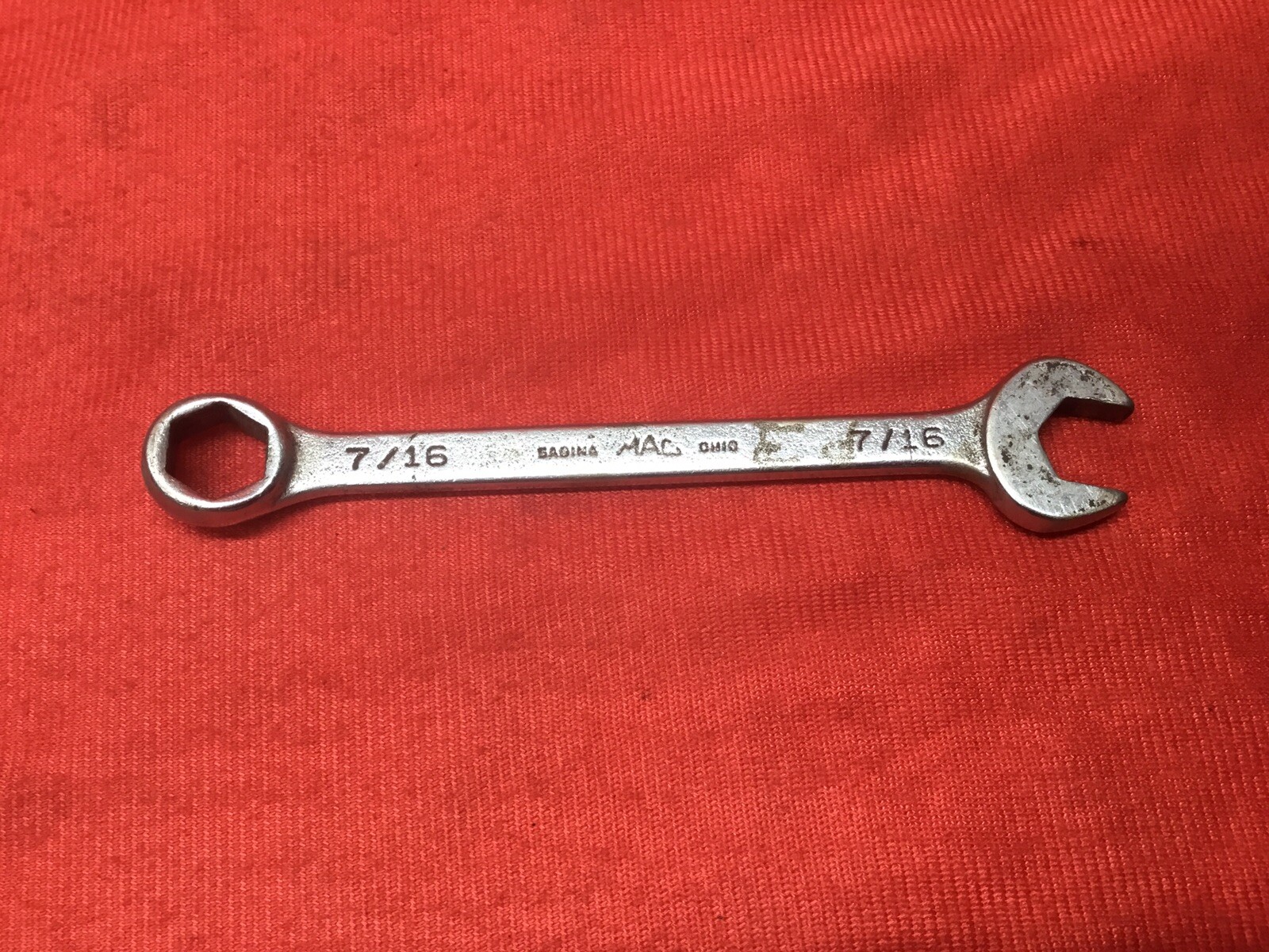 MAC TOOLS 7/16″ IN SAE 6 POINT COMBINATION WRENCH CH14