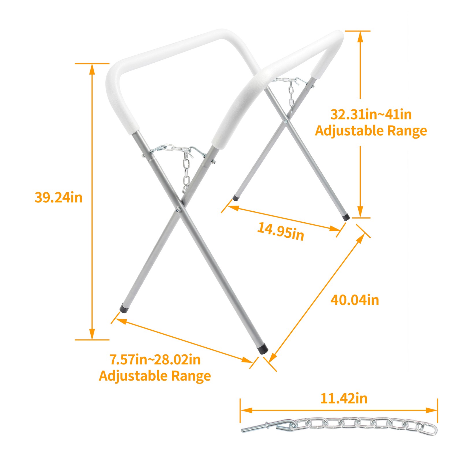 750 LBS Autobody Work Stand for Bumpers Fenders Doors Hoods Painting Staining