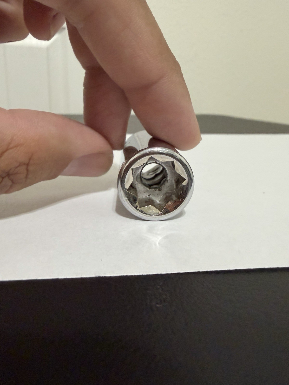 Matco 7/16″ Shallow Socket 3/8″ Drive 8 Point Double Square B148 USA Chrome