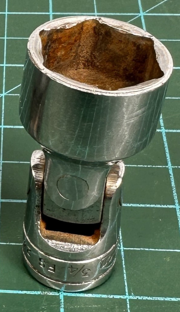 Snap On Tools Universal Socket FS24 3/8″ Drive 3/4″ SAE 6 Point