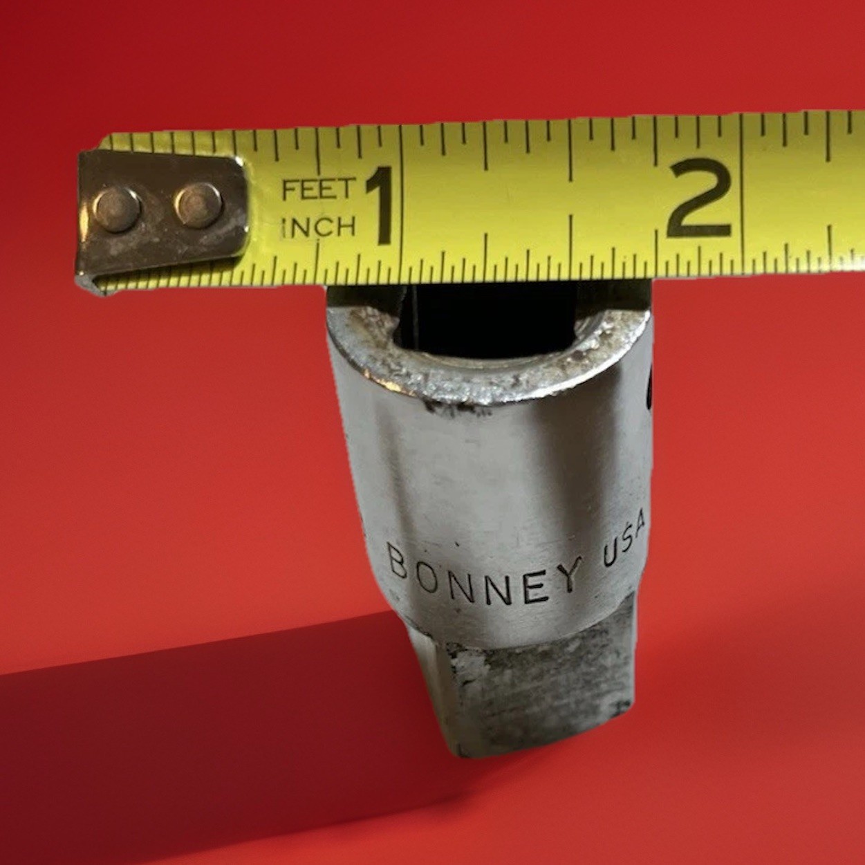 Bonney 4298 USA 1/2″ F to 3/4″ M Drive Socket Adapter Vintage