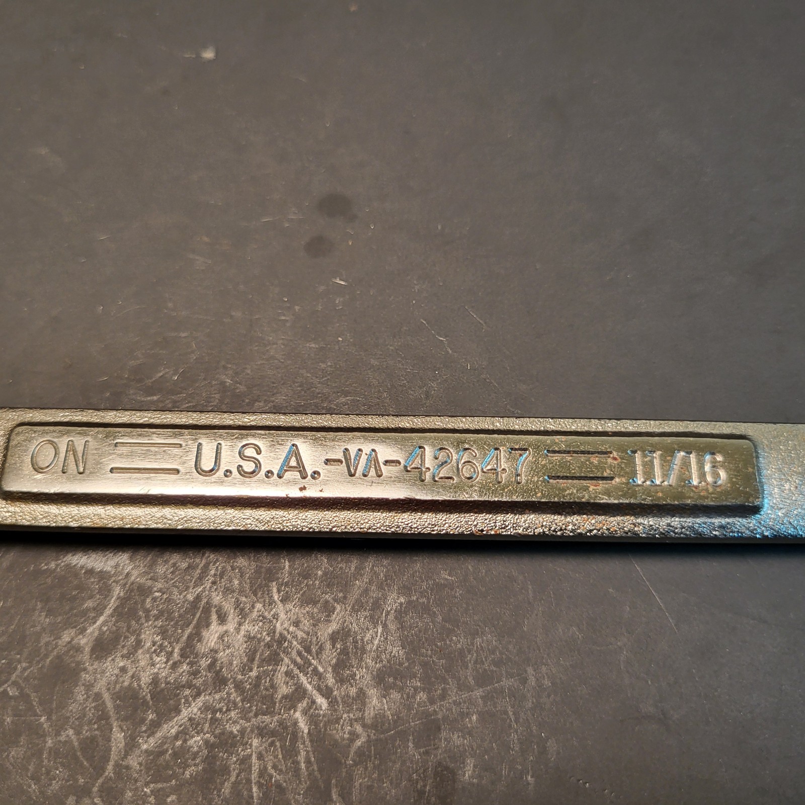 Craftsman ratcheting combination wrench 11/16” made in USA vintage 42647