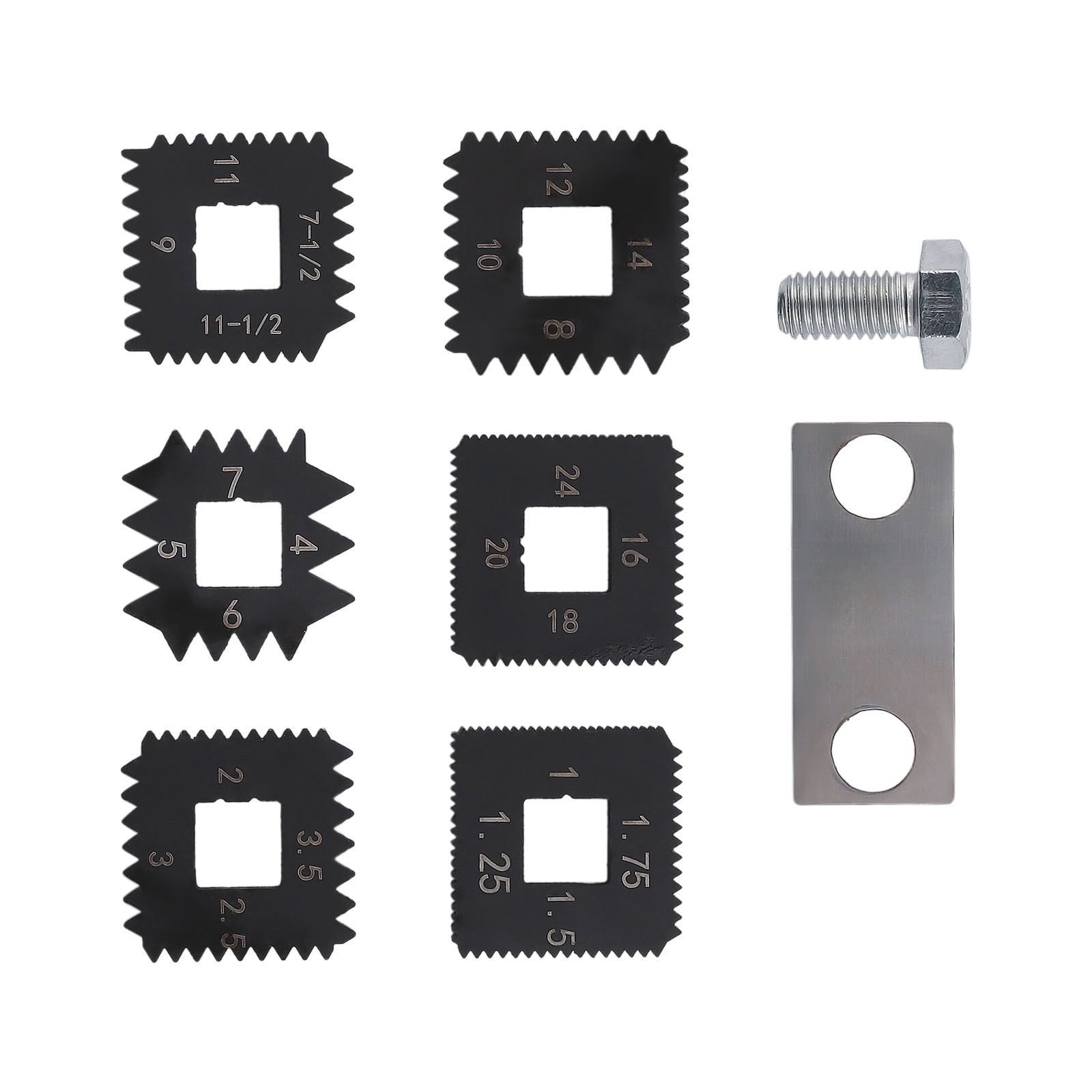 Universal Outside Thread Chaser includes standard die set 4 5 6 7 8 9 10 11 inch