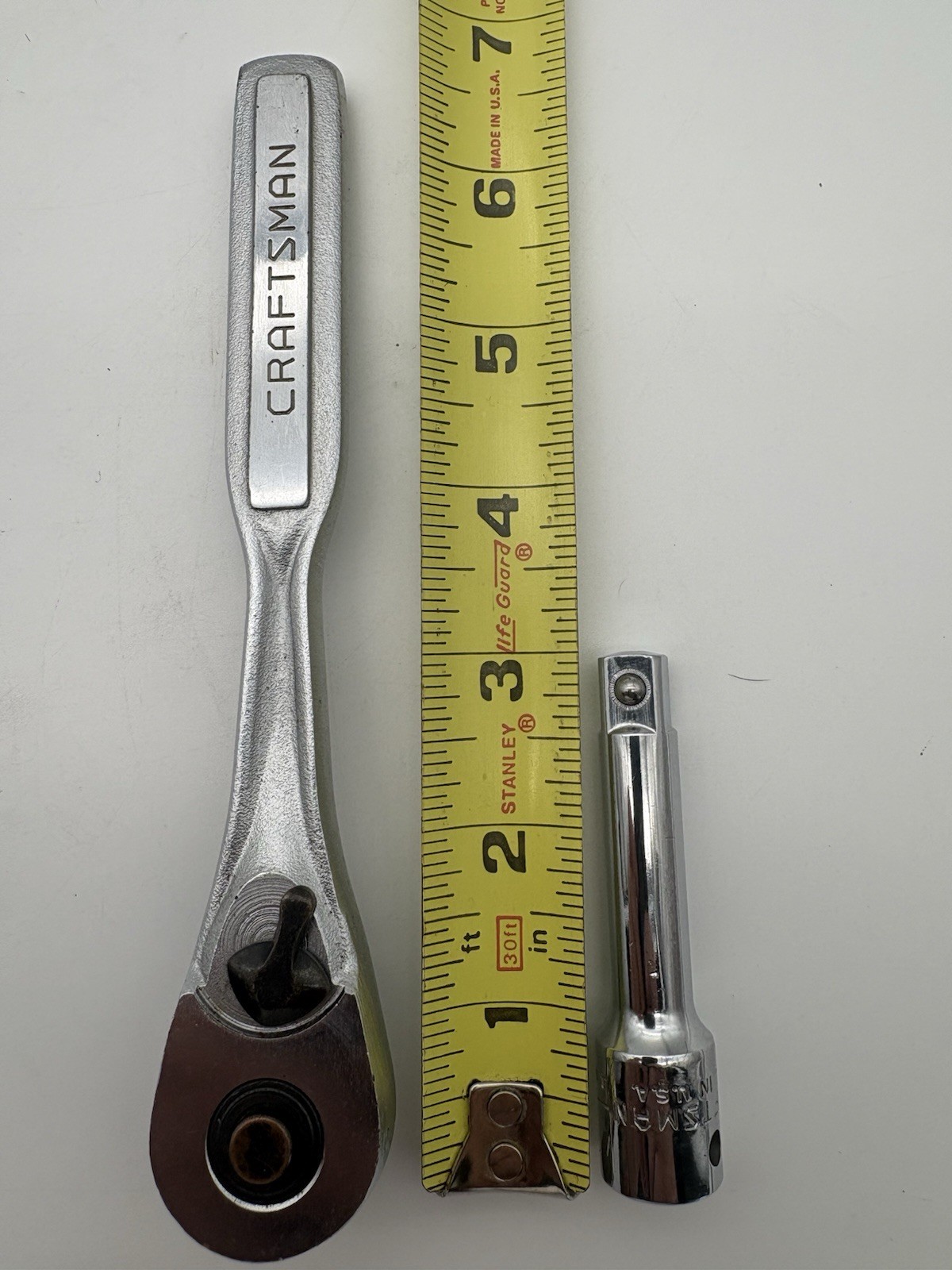 Craftsman VF-44811 3/8” Ratchet, G Series Sockets, H-44264 Extension, LOT, USA