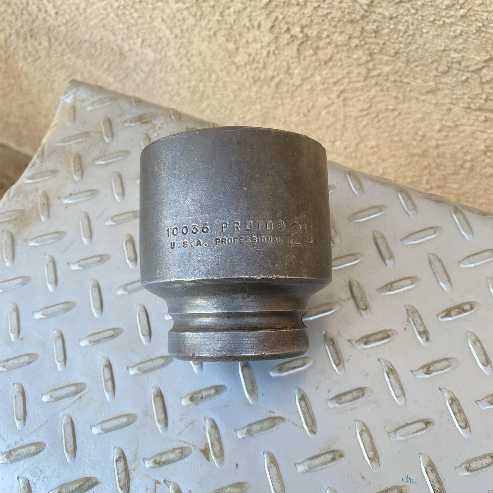 Proto Professional 10036 Impact Socket 2-1/4”Standard 1″ Drive 6 Point