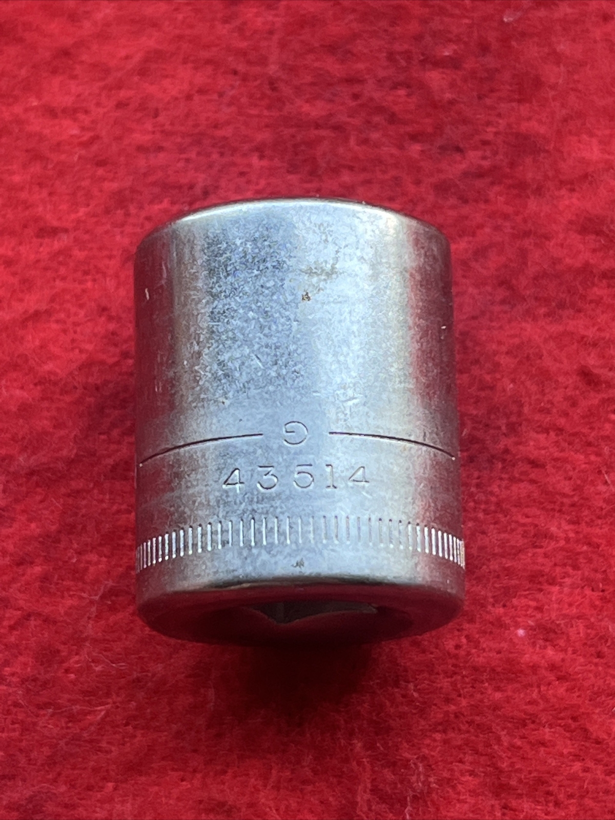 CRAFTSMAN -G-43514 (reverse) SOCKET 13MM, 1/4” DRIVE, 6 POINT – USA (t24)