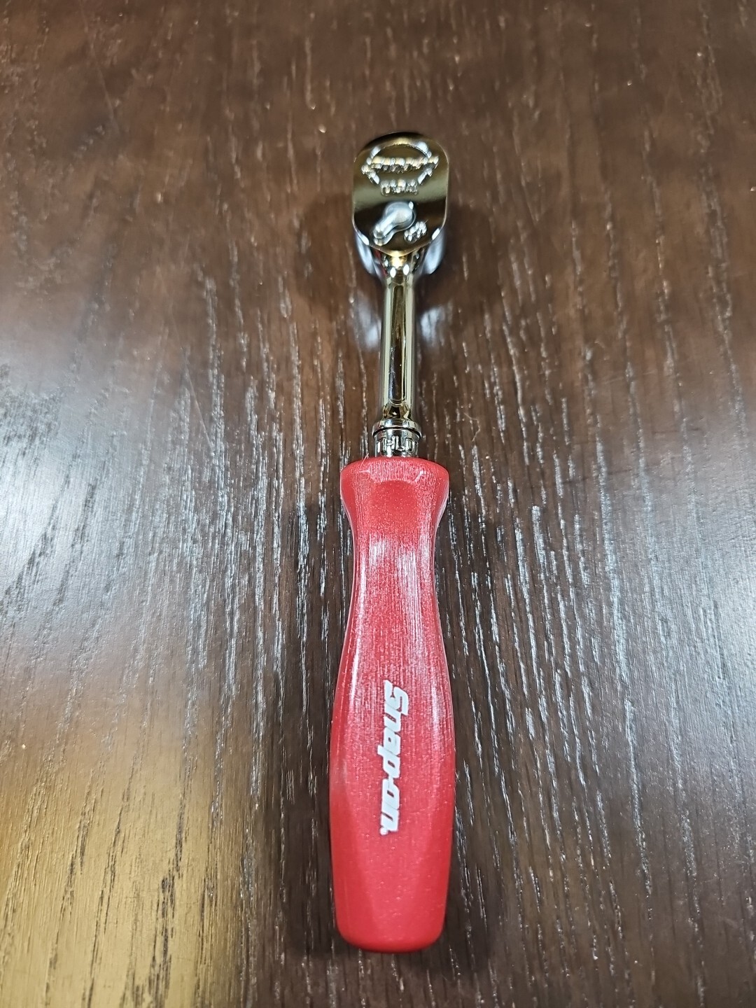 *New* Snap On 1/4″ THLD72 PEARL RED Hard Handle Ratchet – FREE PRIORITY