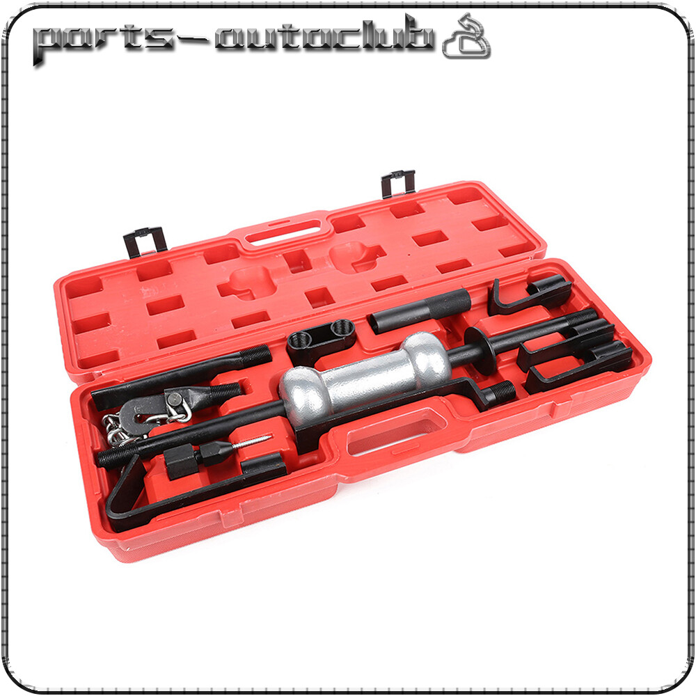 13PC Heavy Duty Dent Puller w/10lbs Slide Hammer Auto Body Truck Repair Tool Kit