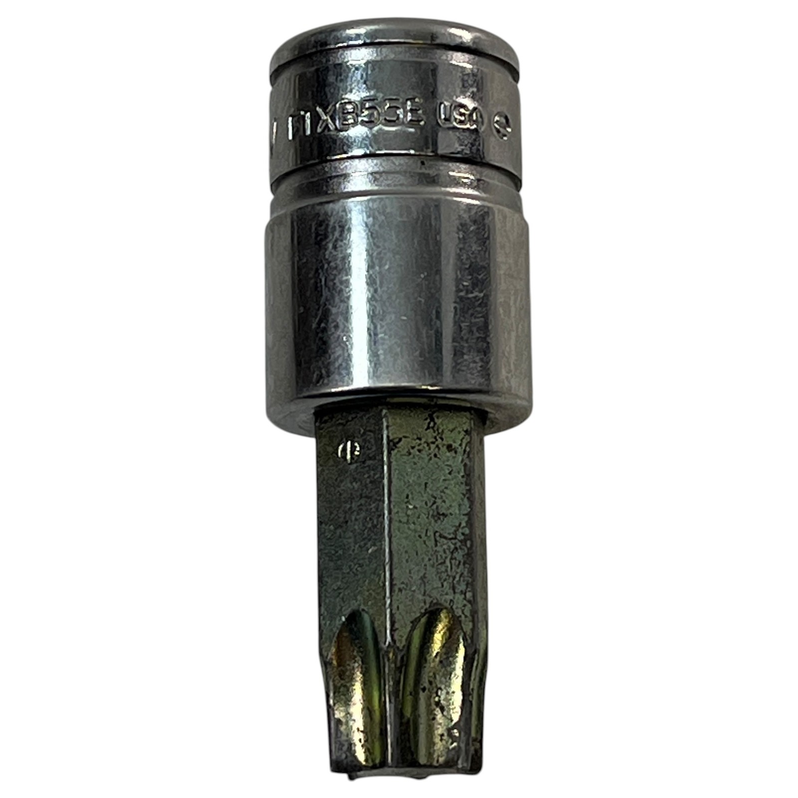 Snap-on Torx Bit Socket T55W 3/8″ Drive FTXB55E Sold As Pictured Mechanic Tool