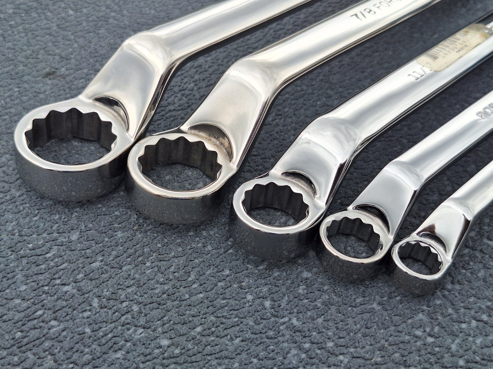 Craftsman Professional USA NOS Deep Offset Polish SAE Wrench Set 5 pcs «2 used»