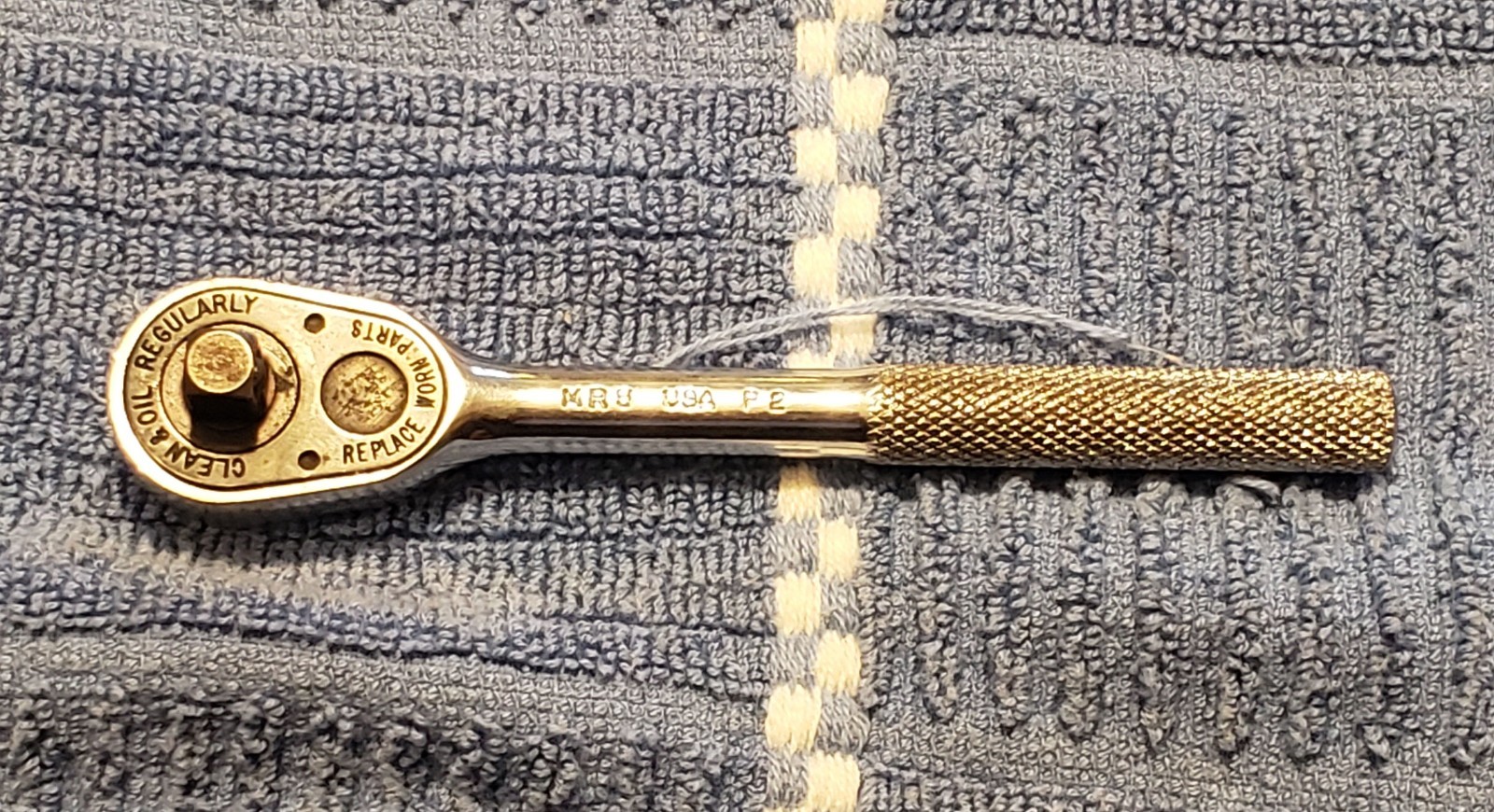 Vtg Mac Tools 1/4″ Drive Ratchet * MR5 * 4 3/4″ long
