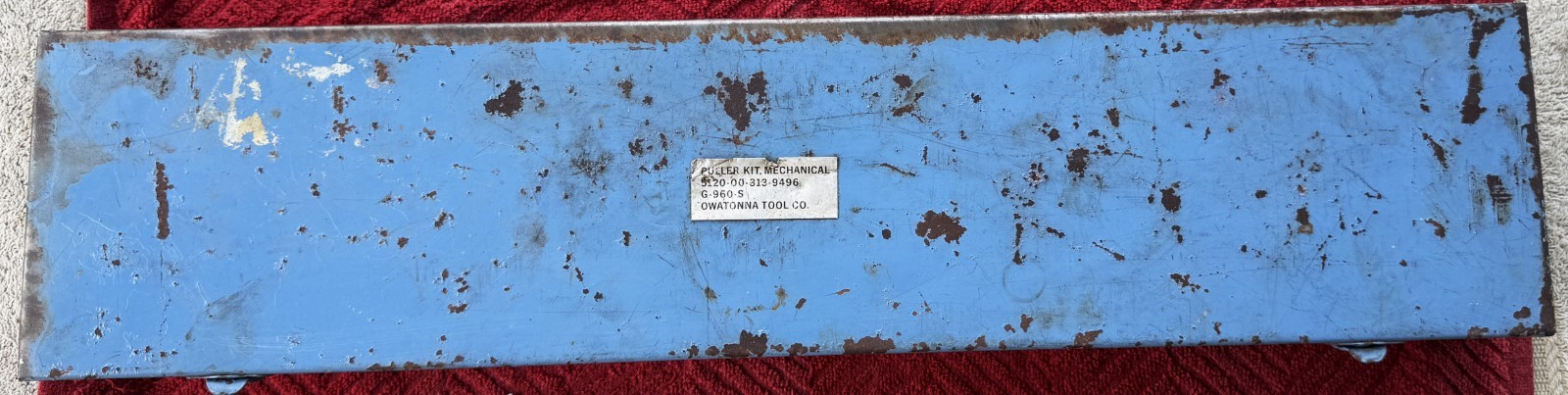 VINTAGE OWATONNA TOOL CO. PULLER KIT MECHANICAL, 5180-00-313-9496 – AS PICTURED