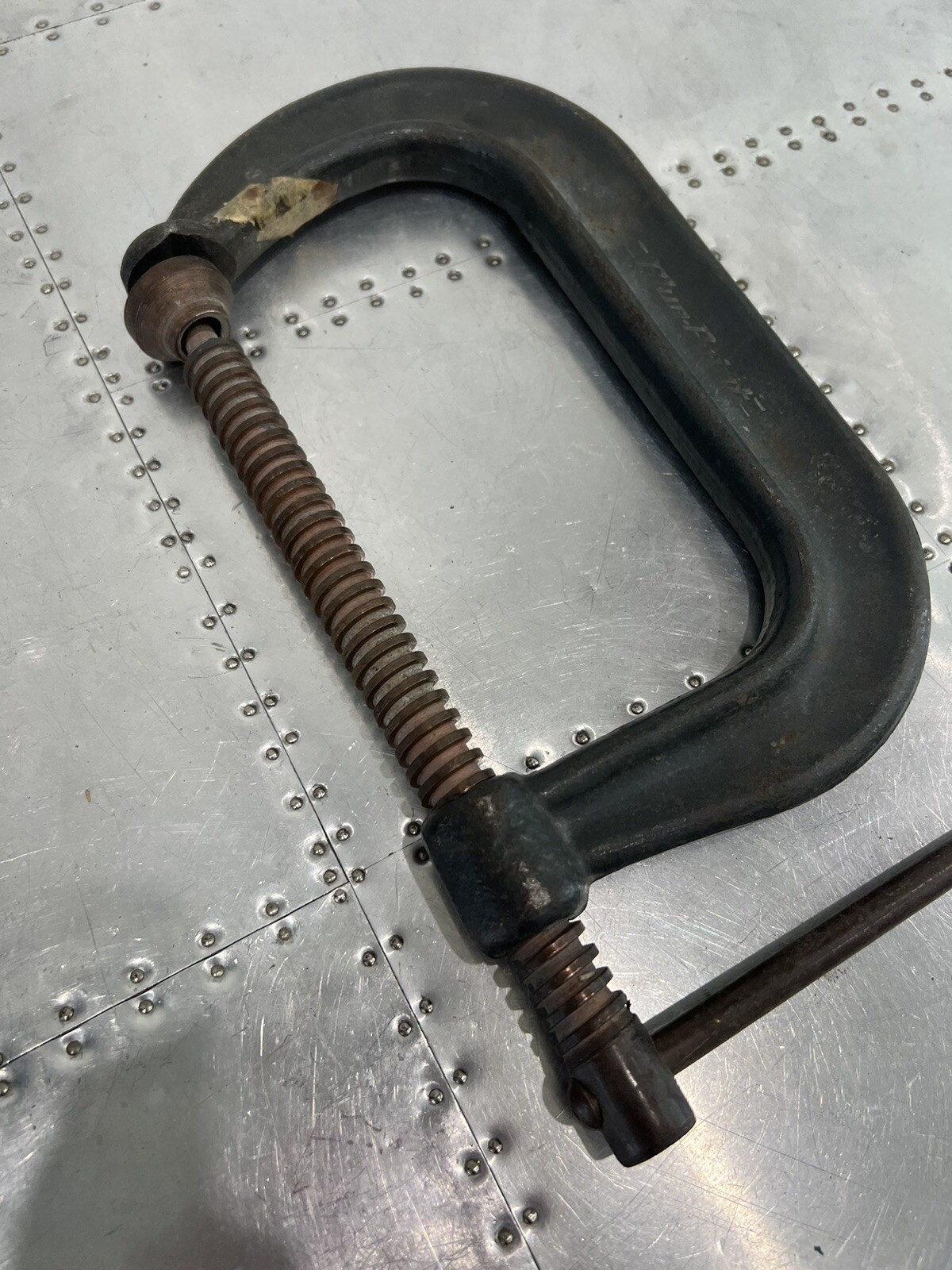Blue-Point 6 Inch C-Clamp Drop Forged Steel Welding Copper Plated CL406