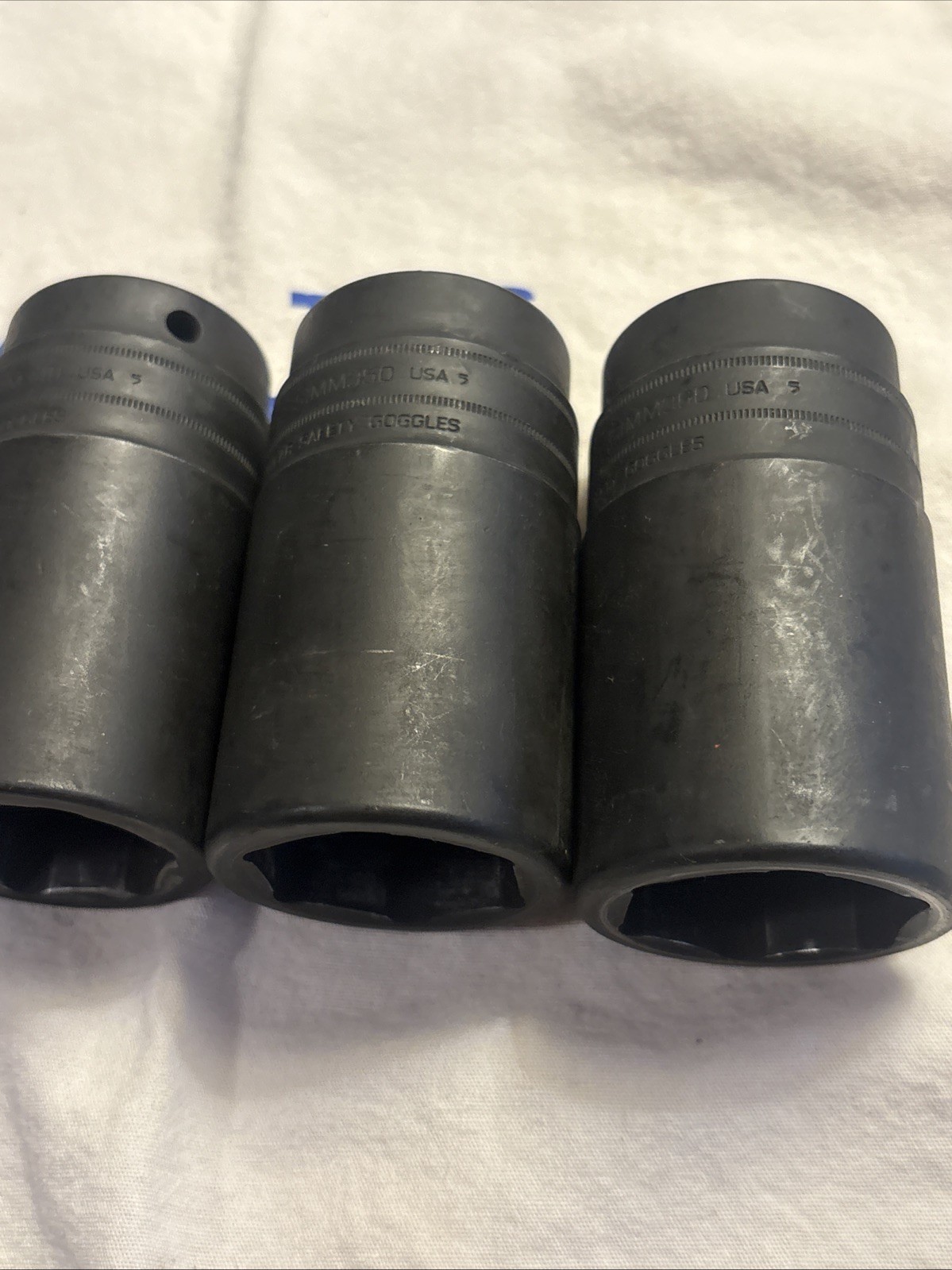 Snap-on 1/2″ Drive 5pc 6pt Metric Deep Impact Set (29-30, 34-36 mm) 305SIMMY