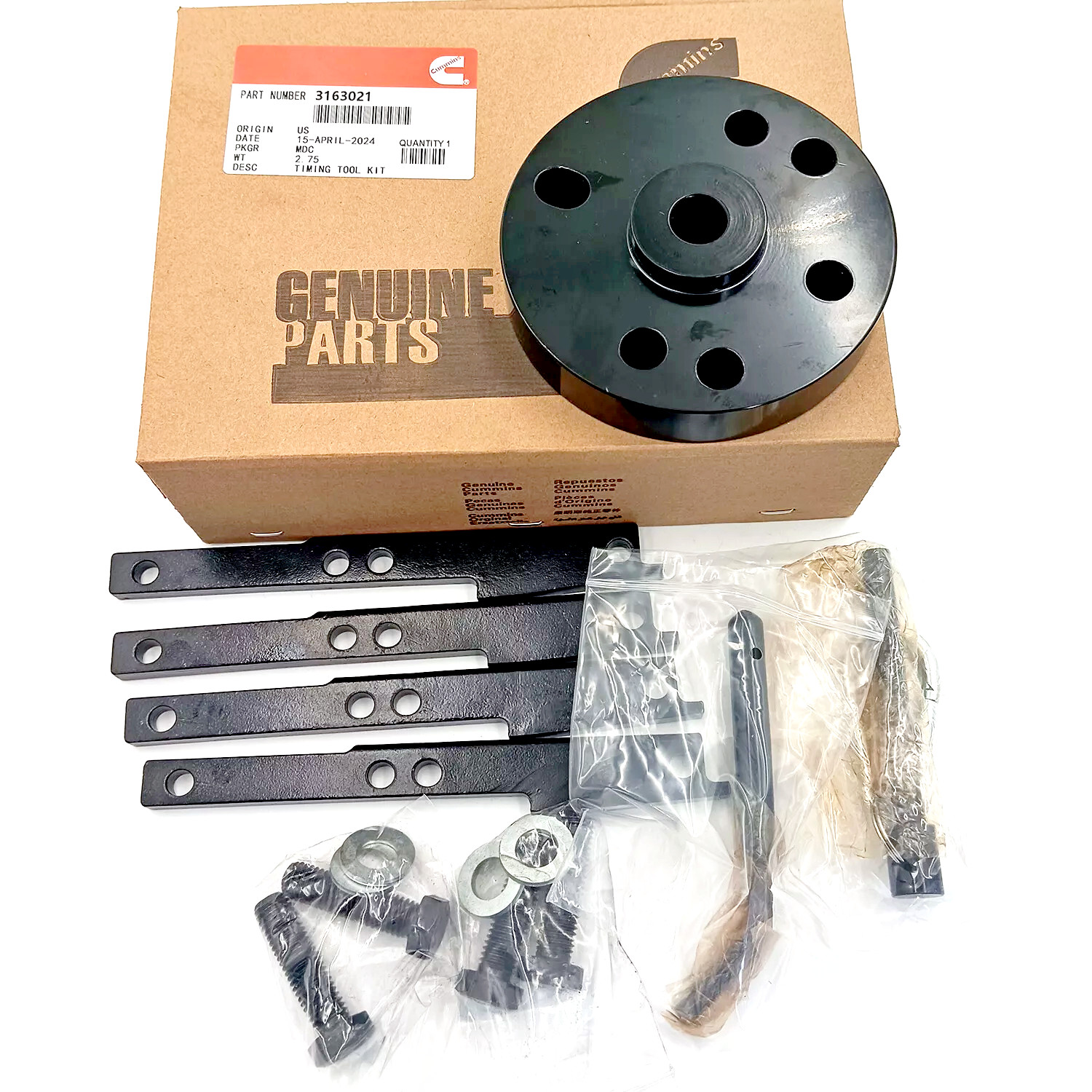 Timing Injector Cam Gear Puller Tool Kit 3163021 Fits For Cummins ISX 3163069