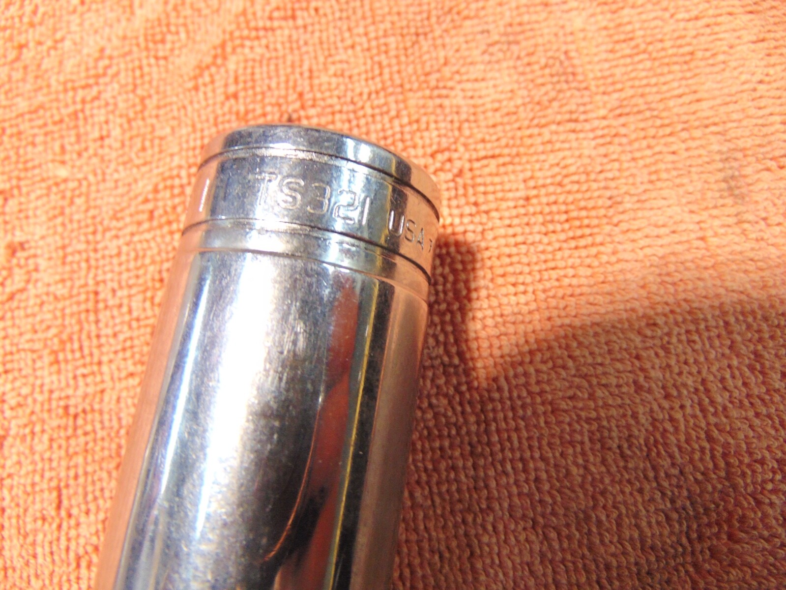 Snap-On Tools 1/2″ Drive 1″ 6 Point Deep Socket SAE TS321 crome