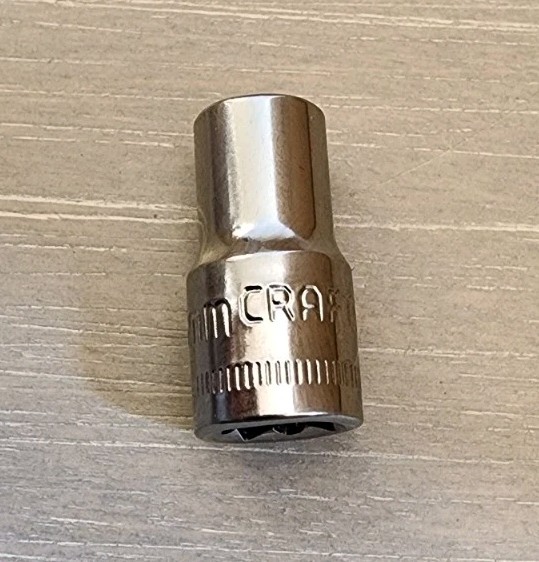 Craftsman 6mm Socket 6 Point 1/4″ S-AE 43502