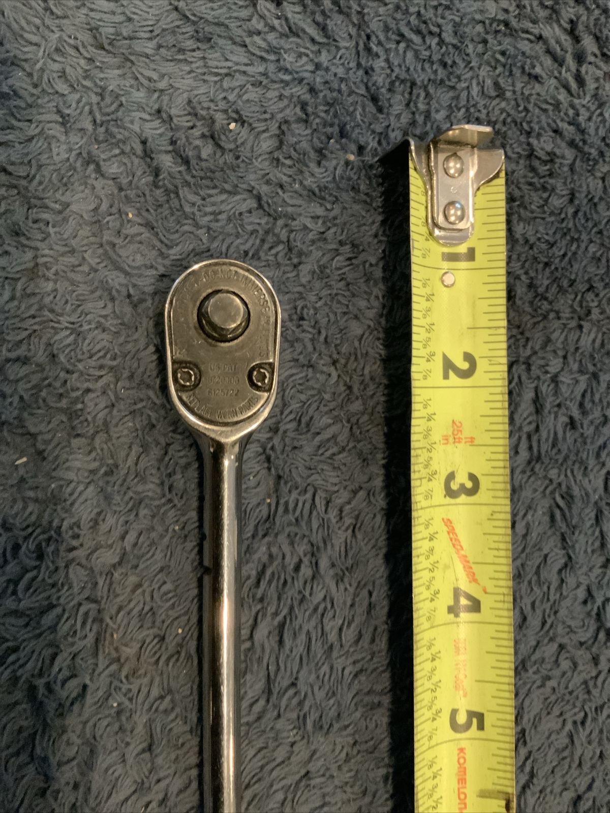 Snap On Tl72, 1/4” Drive Long Ratchet….works Fine…