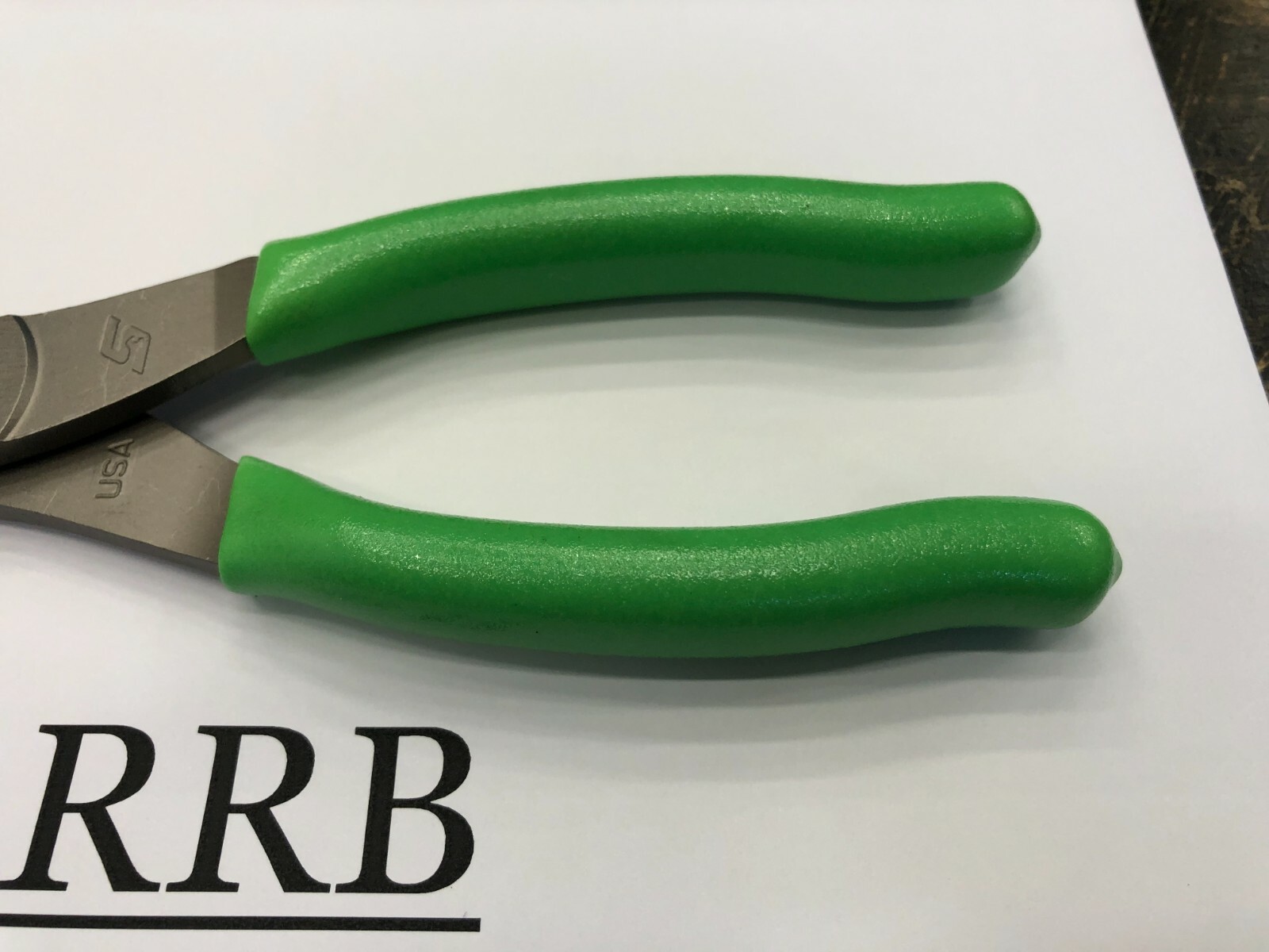Snap-On Tools USA NEW GREEN Soft Grip 8″ Talon Grip Needle Nose Pliers 96ACFG