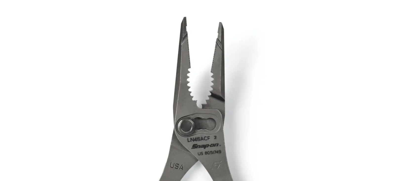 💥 NEW LN46ACF 7″ Snap-On Pliers Fuse Pulling 3 position Long Nose Slip Joint