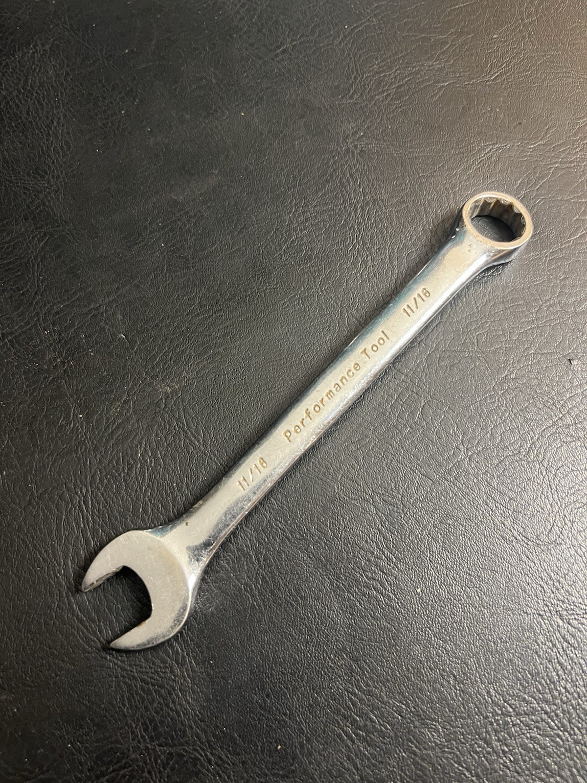 Performance Tool 11/16 Inch 12 Point Combination Wrench SAE