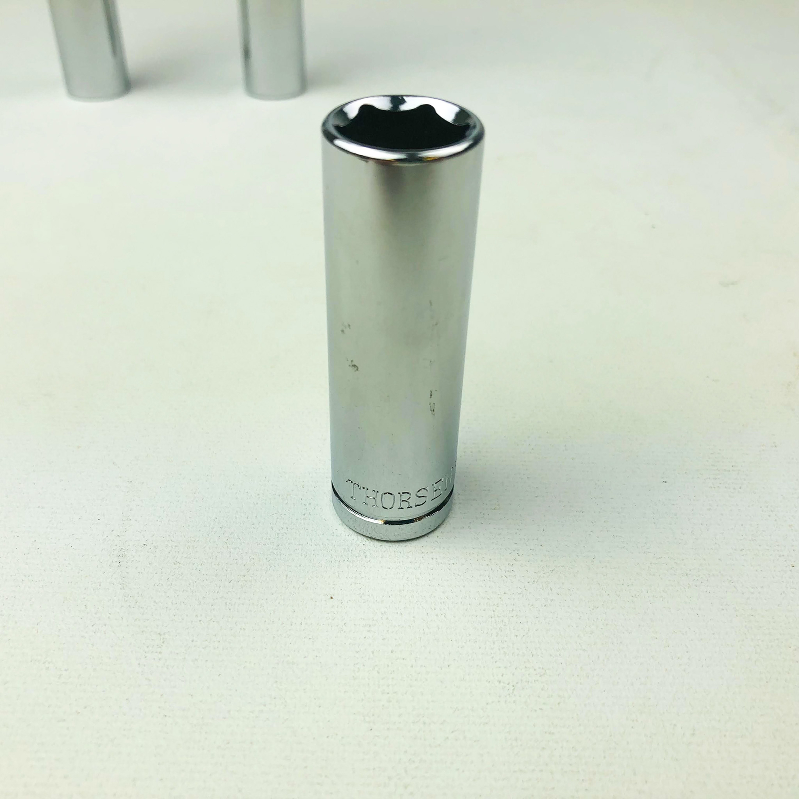 14mm Deep Socket 3/8 Drive 6 Point Metric Chrome Vanadium Thorsen 61314 3 Pack