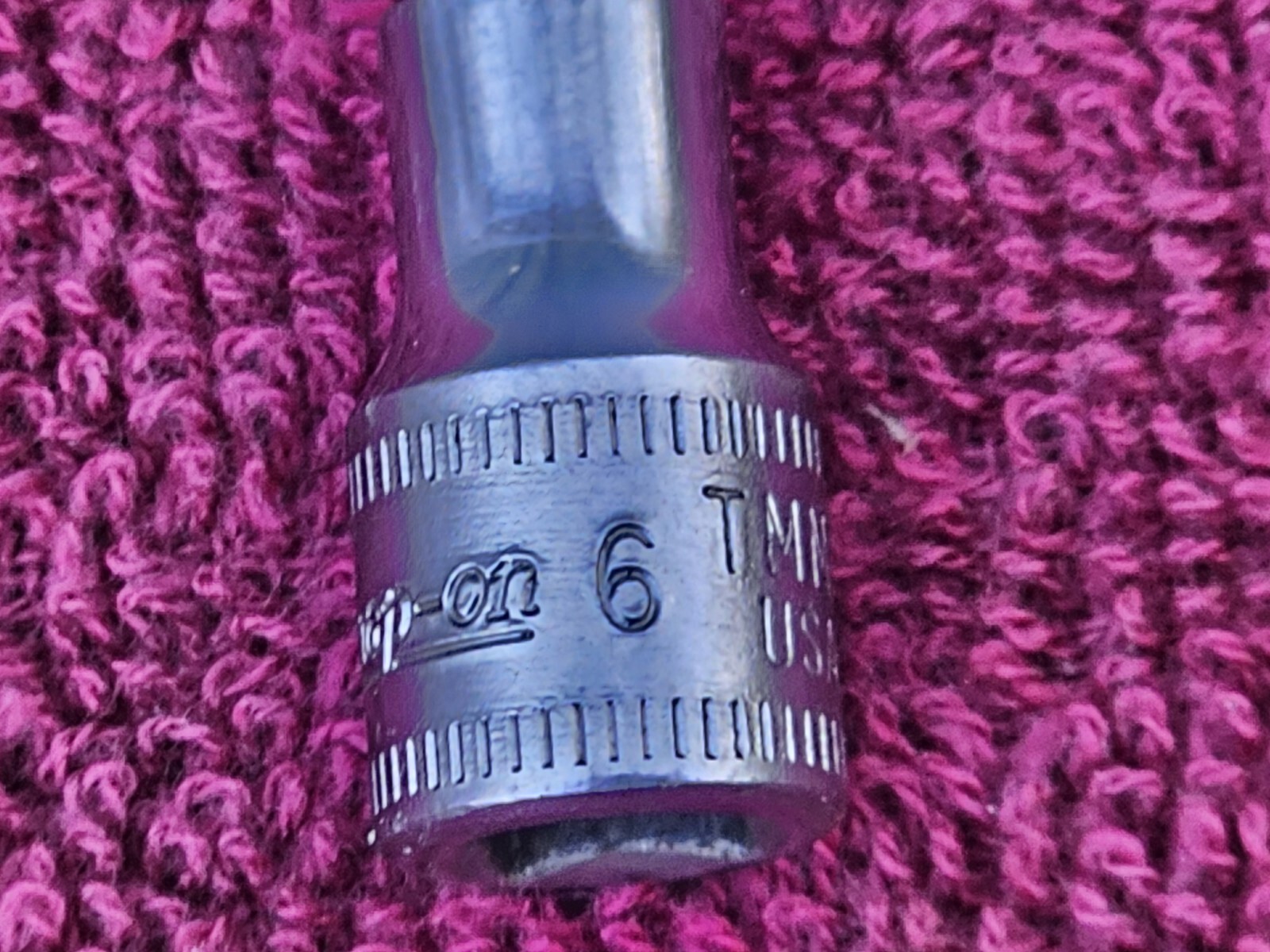 Snap On USA 1/4″ Drive 6mm METRIC 6 Point Shallow Socket TMM6