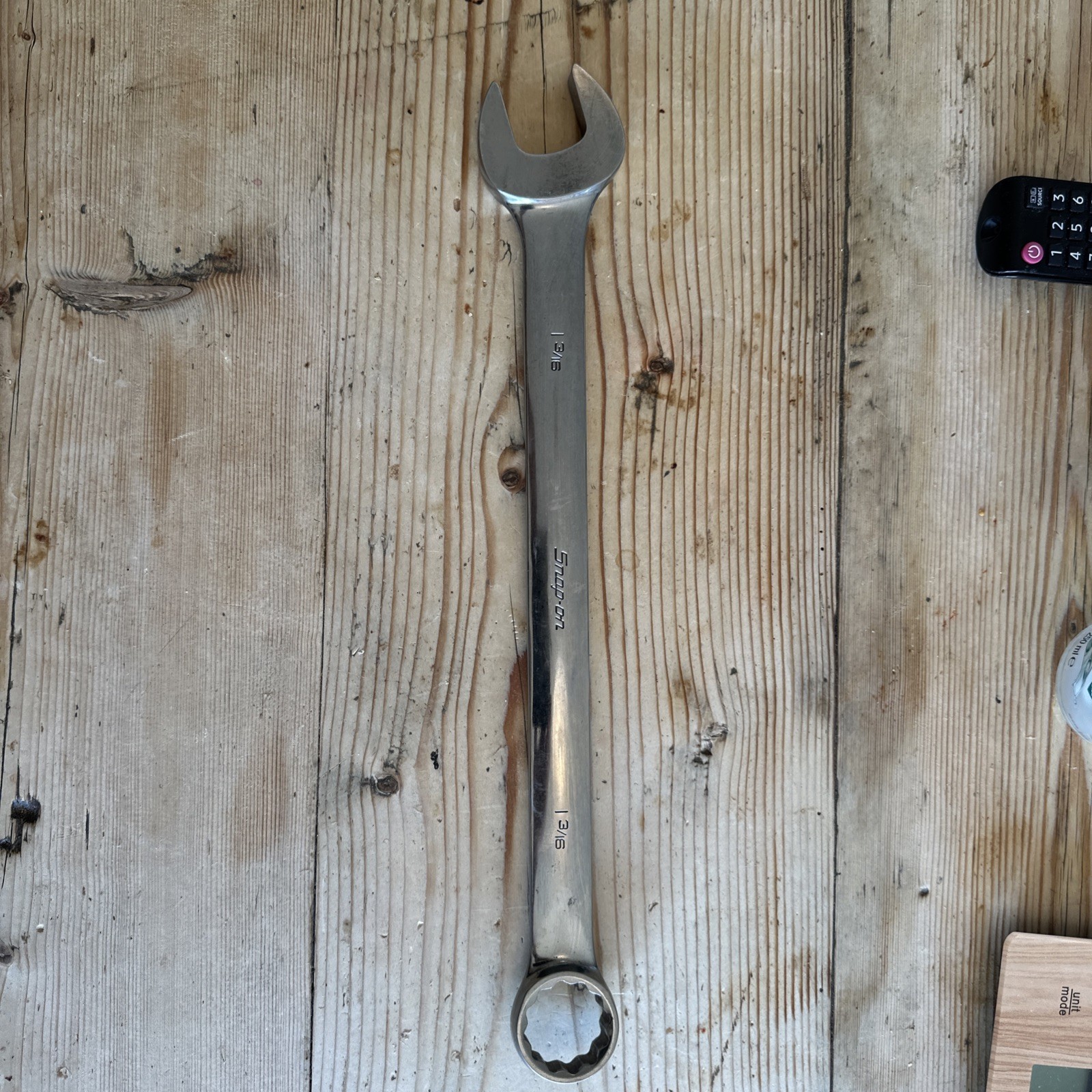 Snap On 1-3/16 combination spanner oex38b
