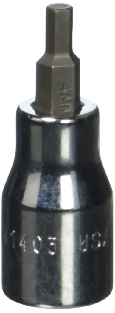SK Tools USA 3/8″ Drive, 4MM, Standard, Chrome Hex Bit Socket | 41403