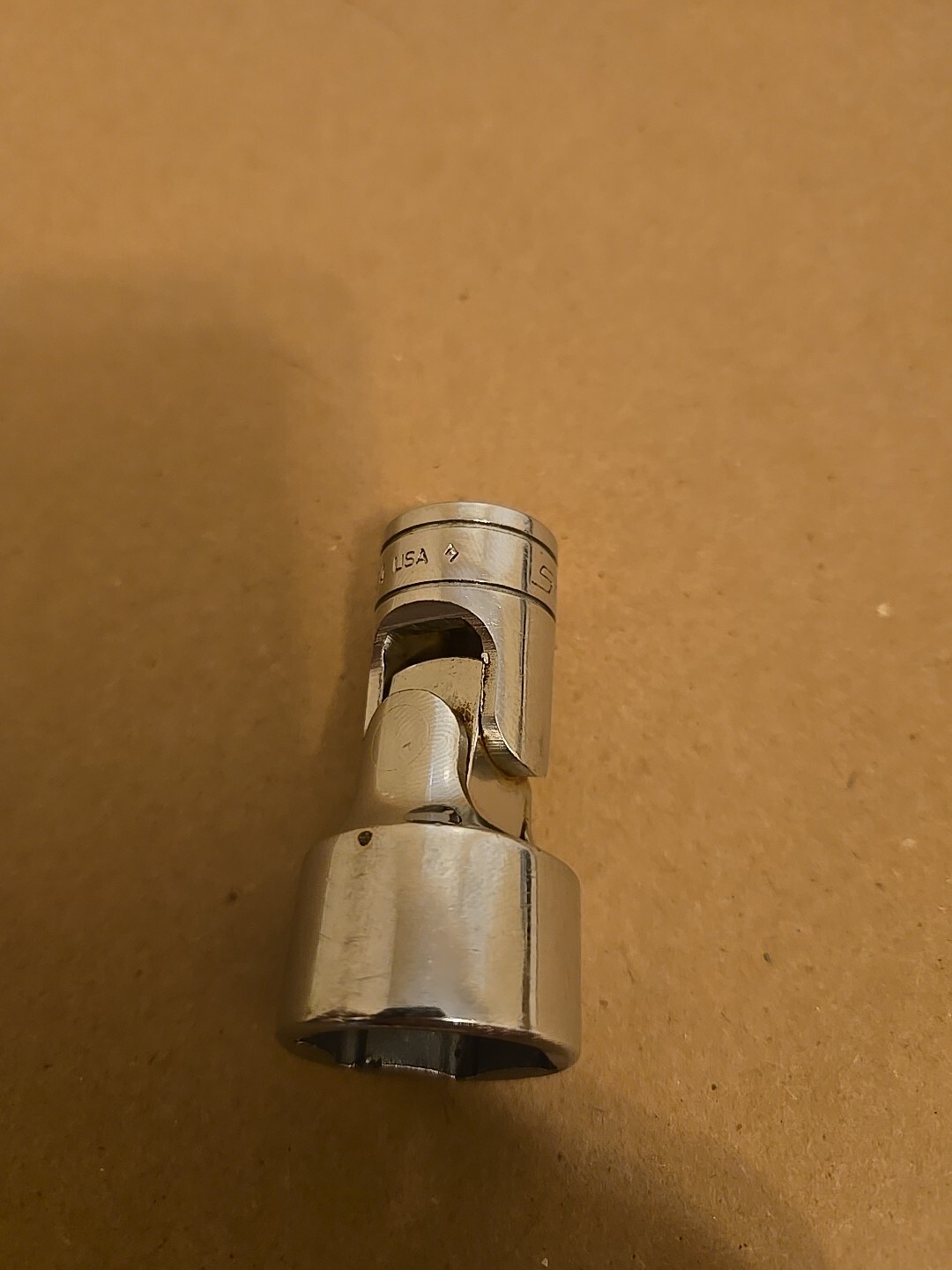 Snap On 3/8″ Drive 3/4″ 6PT SAE Chrome Universal Swivel Socket FS24