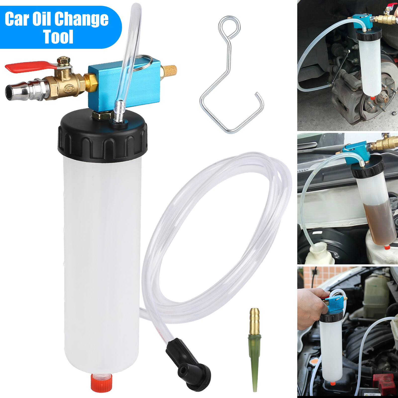 Car Brake Fluid Extractor Fluid Pump Oil Suction Pump Extractor For Changing Oil
