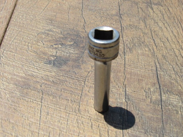 SNAP ON 1/4″ SFS081 3/8″ DRIVE 6 POINT DEEP SAE SOCKET SFS 081 UNDERLINE LOGO