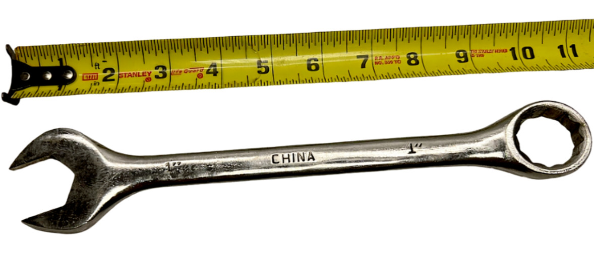 Drop Forged Steel, 1″ SAE Combination Wrench 12 Point **Free Shipping**