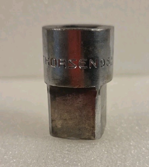 Vintage Thorsen 95 MFD U.S.A. Socket Drive Size Adapter 1/2″ Female to 3/4″ Male