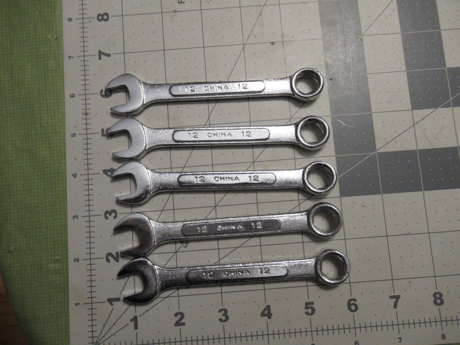 Lot of 5 Arctic Cat 12 mm Wrenches Marked China