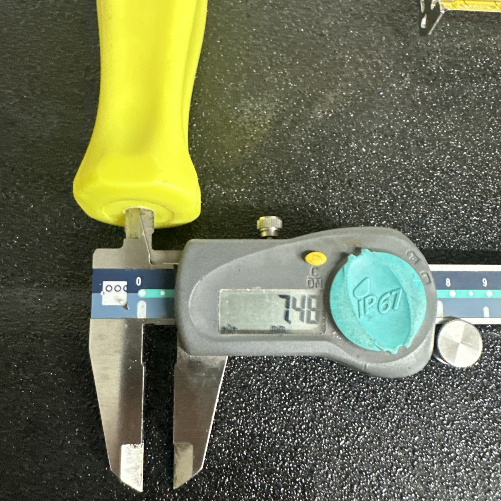 *BRAND NEW* Snap-on 5” YELLOW HARD RATCHET HANDLE Replacement Handle Not HiViz
