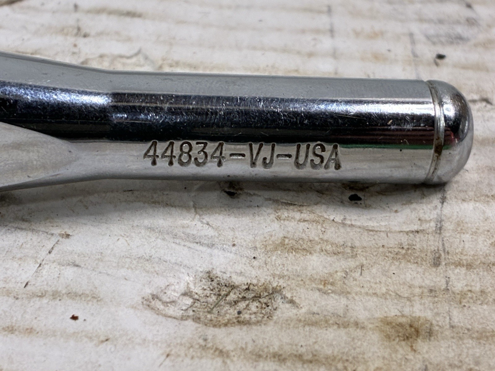 Vintage Craftsman 44834 VJ 3/8″ Dr Stubby Flex Head Ratchet Excellent Condition